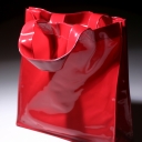 sac réutilisable en PVC brillant